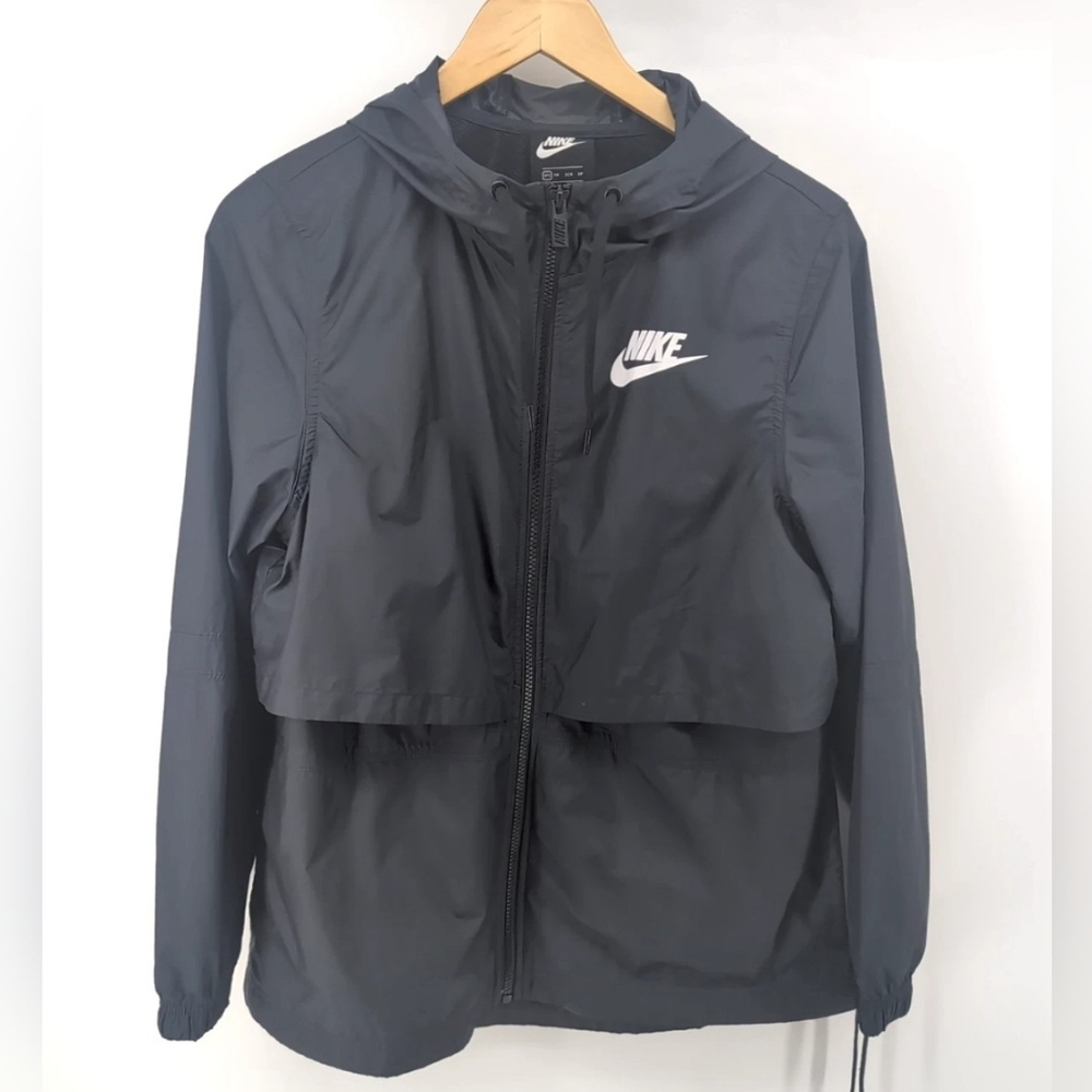 Nike Women's Jacket Sportswear RPL Repel Windbreaker Black XS